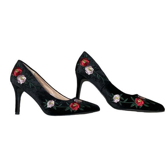 A.New.Day Floral Heel size 7 1/2 - Picture 3 of 6